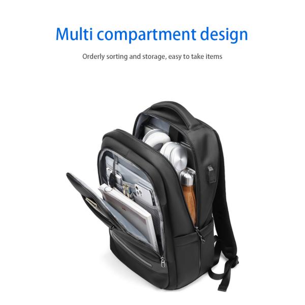 Sacs à dos pour hommes de haute qualité usb sac à dos de voyage imperméable sac à dos portable sac à dos