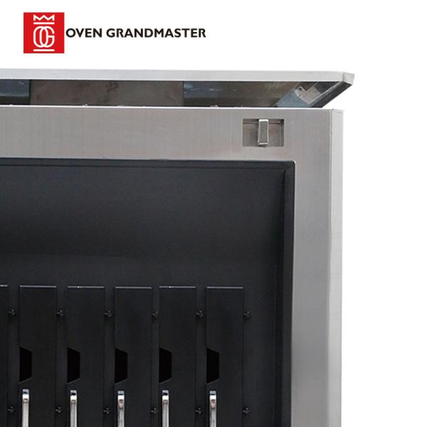 Les poissons de haute qualité grillent la machine avec le chauffage électrique d'appareils de chauffage de tube