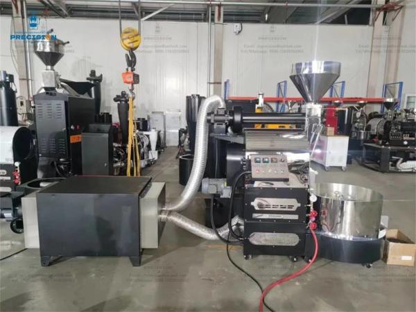 Small Scale Automatic Coffee Bean Roaster 3kg Smart Drum Roaster