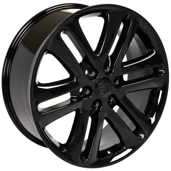 Chrome Black 3918 22 Inch Ford Replica Wheels 22x9 for Trucks F150 Style