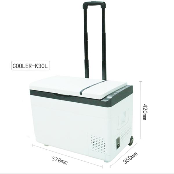 Тип автомобиль вагонетки 30L охлаждая замерзая установил замораживатель