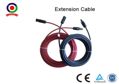 Condutibilidade elétrica alta do cabo excelente do painel solar da flexibilidade 6mm com conector