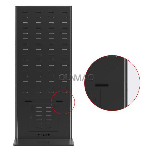 New Fashion Kiosk 65inch Advertising Equipment Light Pole Video Led Outdoor Street Self Service Kiosk