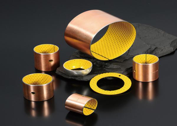 Copper Alloy Bronze Bearing Graphite Lubricating Oil Free Bushings Ra0.8