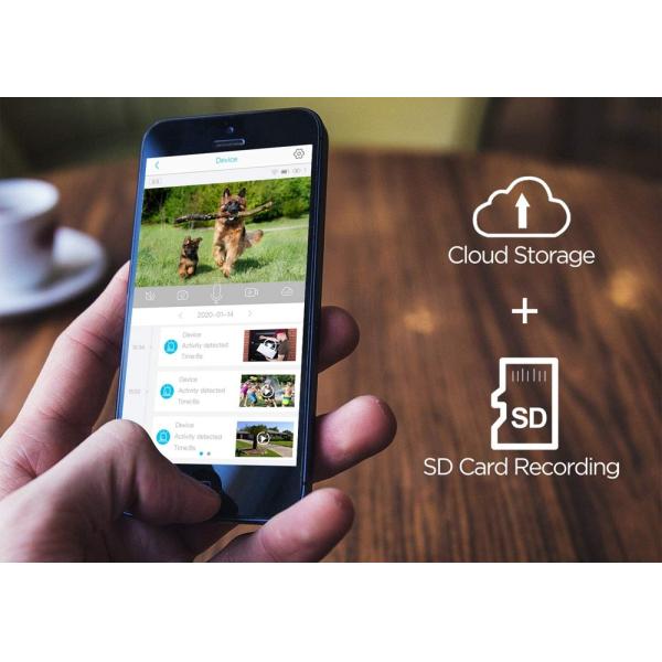 камера сети 4W камеры слежения PTZ POE 1080P 20fps PIR 4G Wifi с панелями солнечных батарей