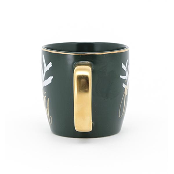 Сублимационные кружки для кофе, кофейный лагерь, открытый рождественский керамический кружок с логотипом DW-01A04