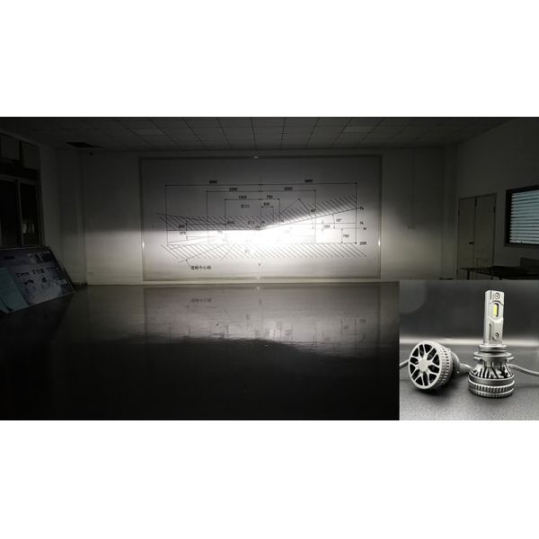 Single Beam Car LED Headlights 9005 9006 H7 Led Auto Headlights 60W 6500K 6000lm