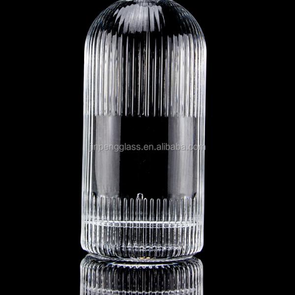 500ml 700ml SCREW CAP Super Flint Glass Empty Whiskey Bottle for Design Classic Round