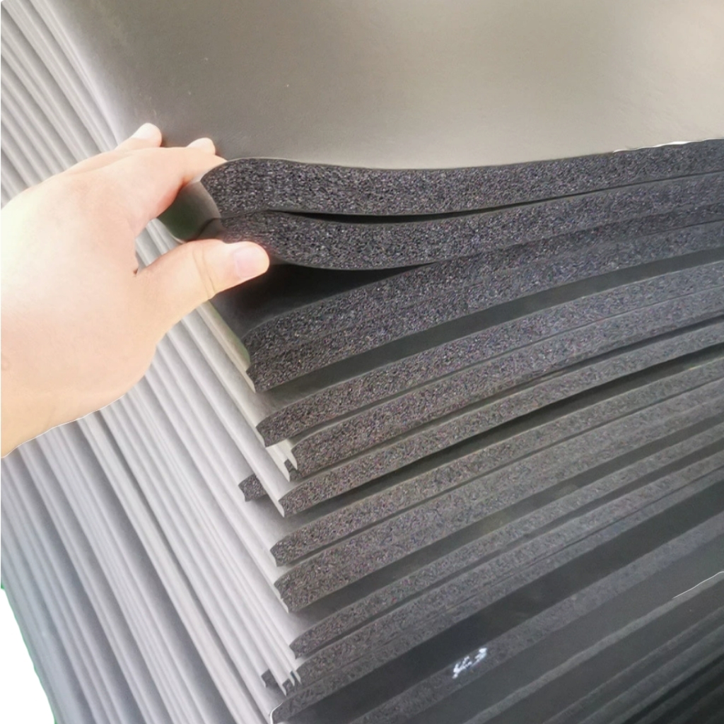 High Density NBR Nitrile Rubber Foam Closed Cell Flexible Cushioning Sealing Insulation Material for Gaskets, Padding and Industrial Applications