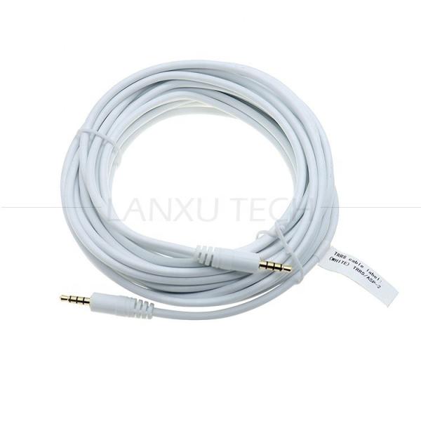 3.5mm Male to Male Female Stereo Aux Mono Jack 3 Poles TRS 4 Poles TRRS  Microphone Patch Audio Extension Cable