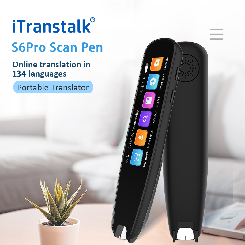 S6 Dictionary Translation Scanner Pen Reading Electronic Translator Pen 134 Languages