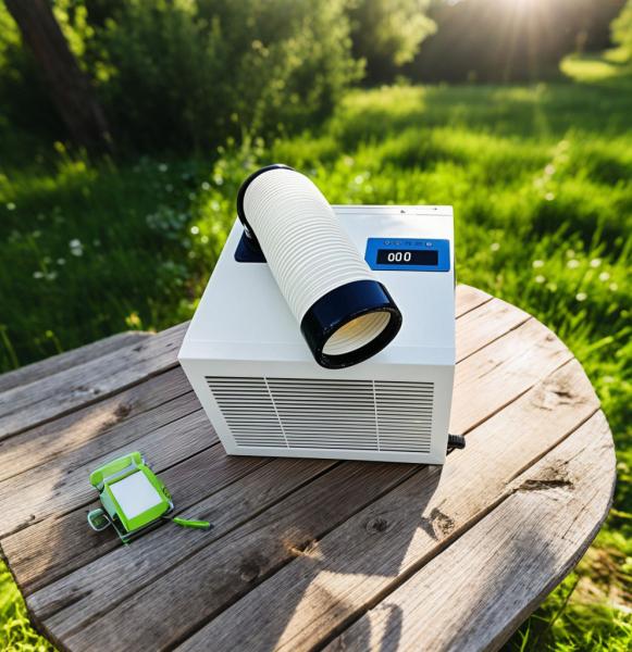 Versatile Metal Cover Mobile Air Conditioner Powder Coating Drainage Free