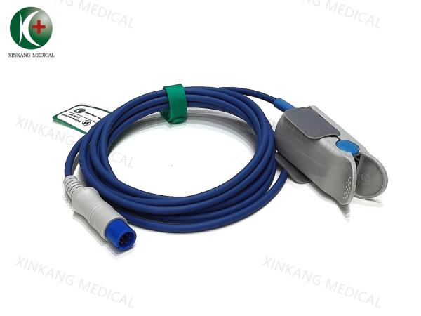 Compatible Reusable  GE DB9 Ohmeda Pediatric Finger Soft Probe for 9pin 1m/3 Meter Spo2 Sensor