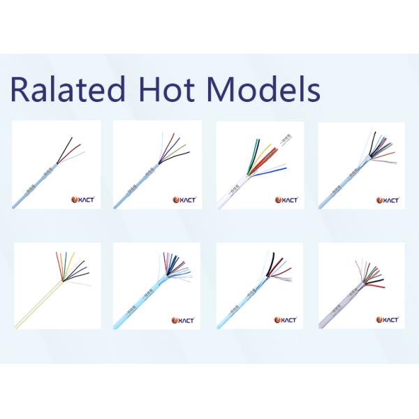 Отличная прочность на растяжение 12х0,22 мм2 протяженный медный проводник сигнализационный кабель