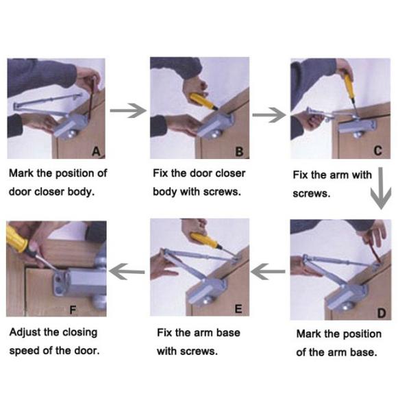 80кг дверь мягкое закрытие дверь закрыватель с тяжелой работой гидравлической системы резчик / на заказ