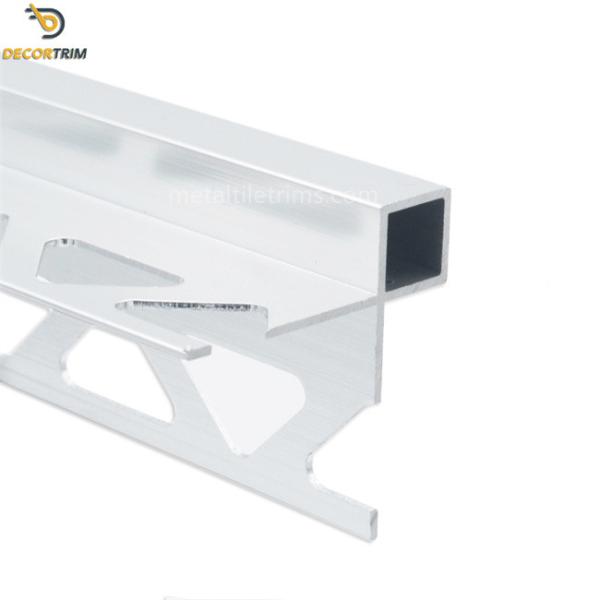 Tile Edge Finishing Quad Tile Trim Aluminium Square Edge Trim Accessories