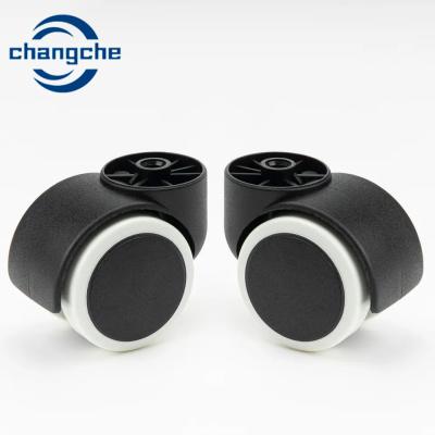 Top Plate Office Chair Castor Wheels 11mm Thread Size Grip Ring Stem