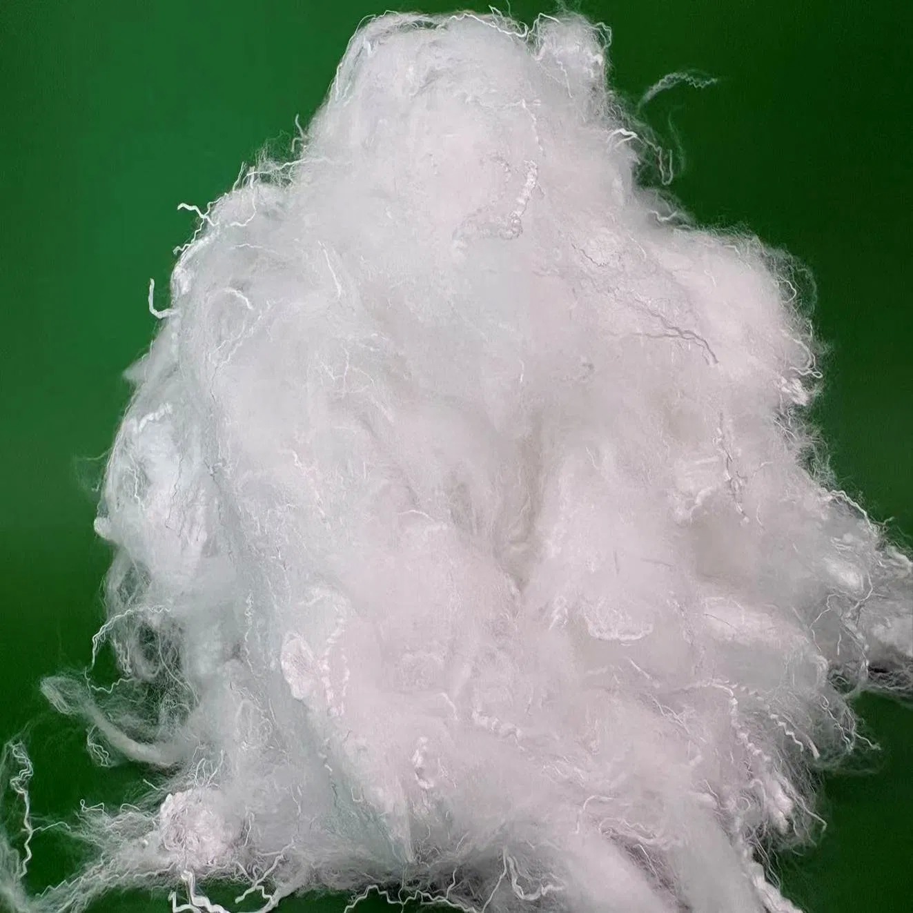 Waterproof Microfiber Polyester Staple Fiber 0.9d*32mm for Shoes and Bags
