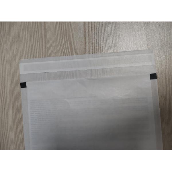 Bolsas de vidrio translúcidas impermeables Resistentes a la humedad Bolsas de vidrio ecológicas con mini mango