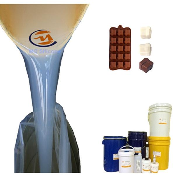 Goma de silicone líquido de platina de qualidade alimentar RTV2 para moldes de doces/chocolate/ bolo