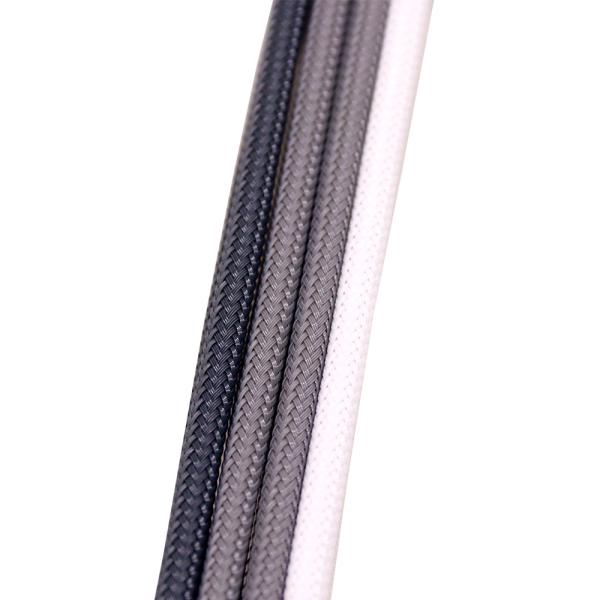 Sleeved Braided Extension PC Adapter PSU Extension Cable Motherboard Electric Cable Female Male Cable Length 18AWG 30cm