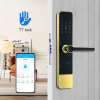 SUS 6068 Fermeture de porte à empreinte digitale intelligente pour appartements Hôtel Bureau