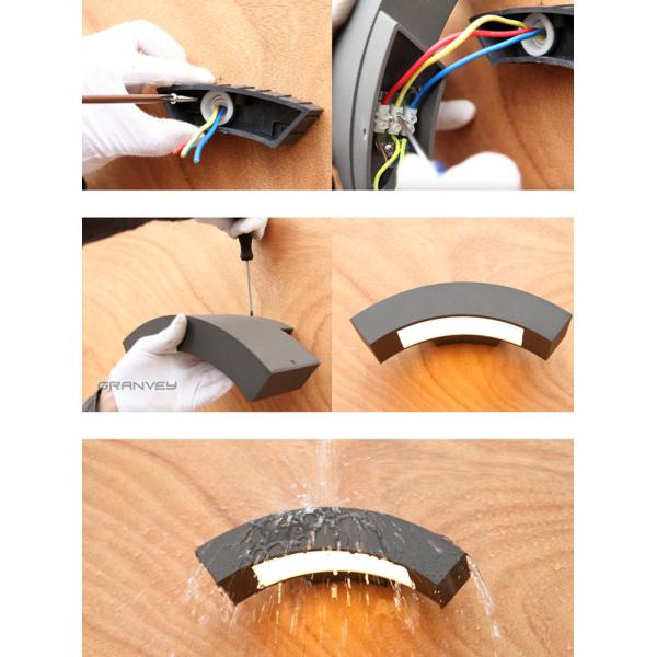 LED Aluminum Waterproof 10W Outdoor Mount Wall Lights Fixtures For Outside Garden