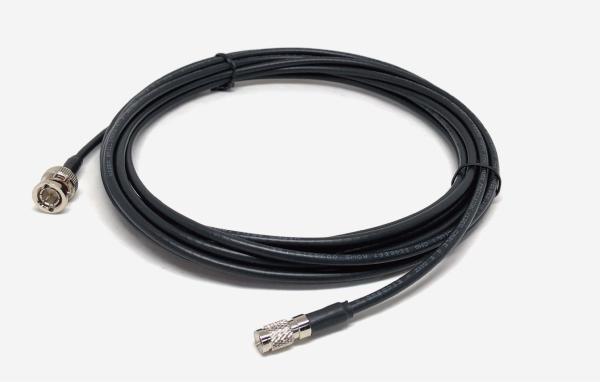 BNC Male To Din Male Mini RG59 Coaxial Cable Custom RF Cable Assembly