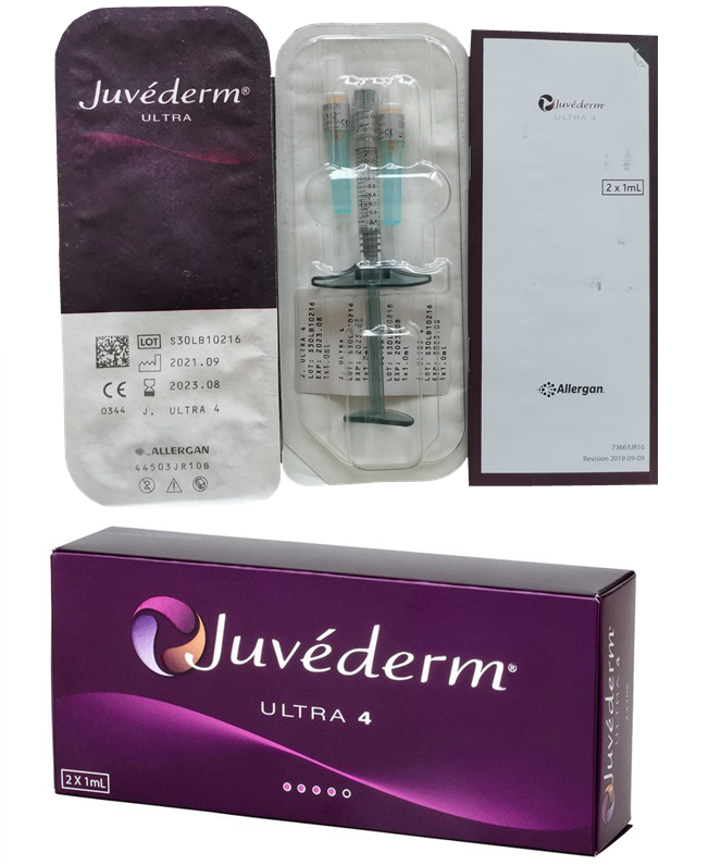 2 мл инъекций Juvederm морщин наполнитель гиалуроновый подбородок прозрачный Juvederm Ultra 3