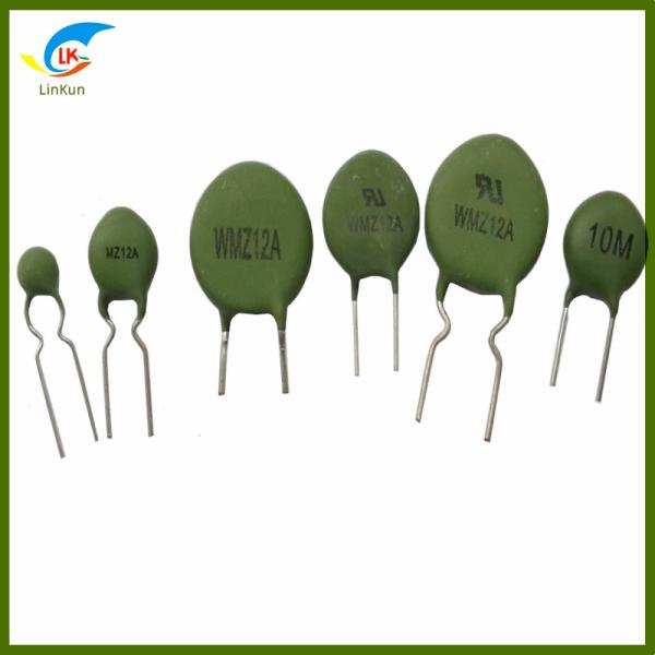 MZ11 75C 100-300Ω Heat-Resistant PTC Thermistor For Communication PTC Thdrmistor For Surge Current Suppressin