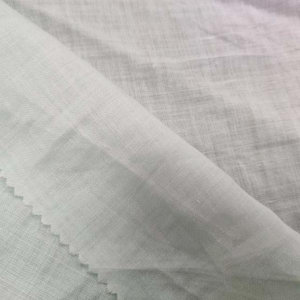 Breathable Dyed 100% Ramie Fabric 120 Gsm 140cm Thin Vintage Shirt And Skirt