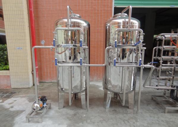 SUS - 304 máquinas do purificador da água do RO da filtragem/sistema de tratamento de água potável puro