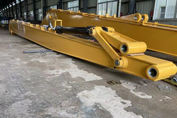 Durable long reach excavator arm 18m ， Excavator long reach boom arm for CAT320