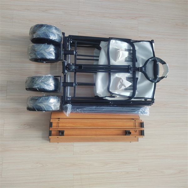 Customized Color Collapsible Wagon Cart OEM Camping Folding Portable Wagon