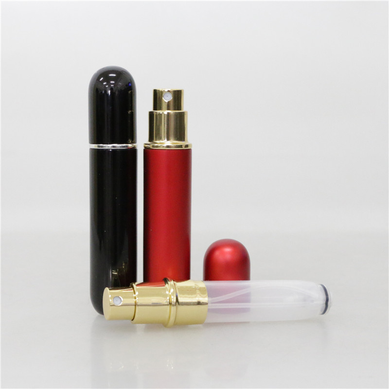 Refillable извив 5ml и spritz бутылка брызг небольшого перемещения атомизатора cosmtic