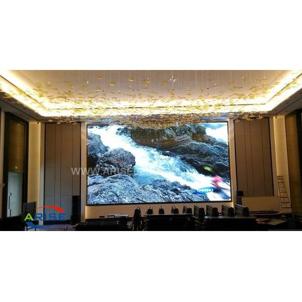 P1.9mm Indoor Full Color HD Led Screen with Die Cast Aluminum Cabinet ariseled P1.5/P1.6/P