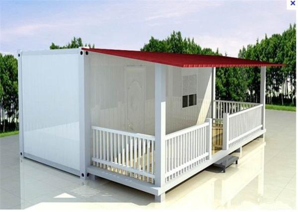 Safety Lock Door Shipping Container Office Building 6000mm * 2438mm * 2640mm