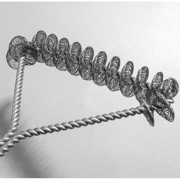 Outdoor Barbecue Oven Cleaning Brush Stainless Steel Barbecue Wire Brush