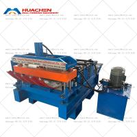Curving Metal Roof Panel Hydraulic Arch Sheet Cold Roll Forming Machine