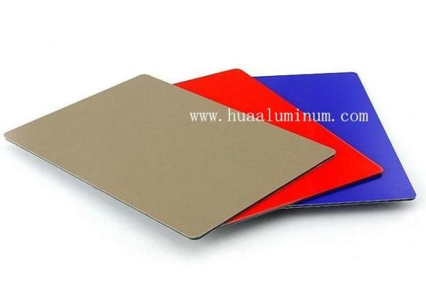 4x8ft Exterior Aluminium Wall Panels , ASTM 6mm ACM Panels In Exhibition