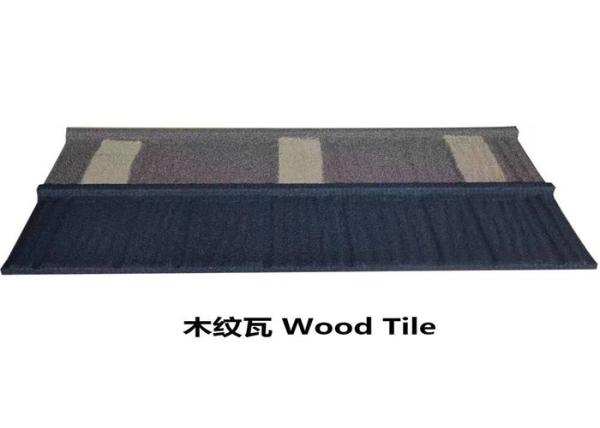 Building material colorful stone coated steel roof tiles / steel roofing tile sheet