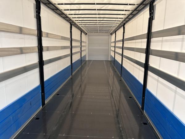 Versatile CIMC Tarped Semi-Trailer Frames Durable Customizable For Cargo Protection