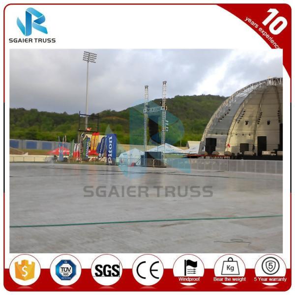 Road Car Park Barriers For Traffic , Aluminum Alloy Crowd Control Fencing