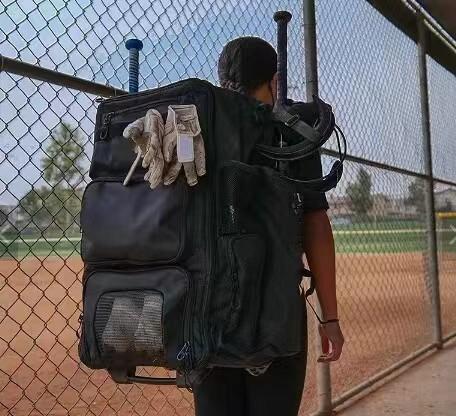Mochila Unissex Bola Esportiva Grande Capacidade Multibolso Mochila Impermeável