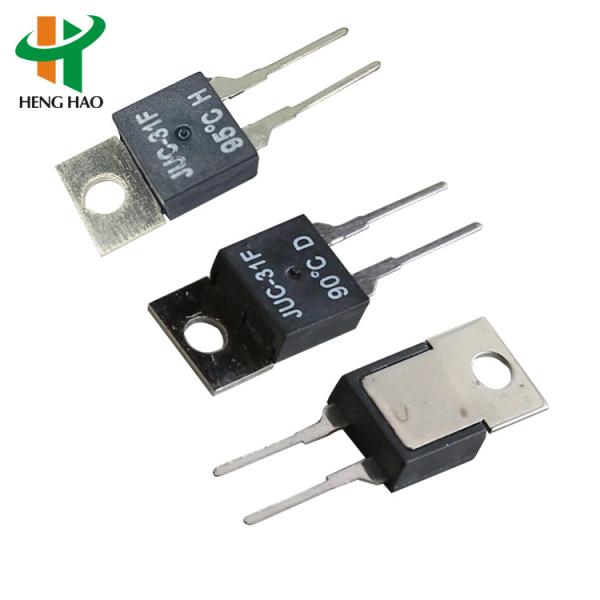 Bi Metal Thermostat with 0~150°C Temperature Range and Bakelite Case for PCB Circuit Board Installation