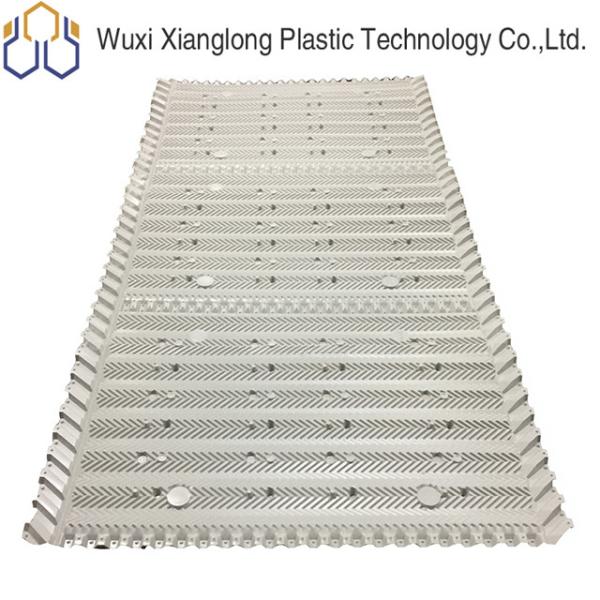 1250X2400mm Water Cooling Tower Infill Hanging Type PVC Sheet 16mm