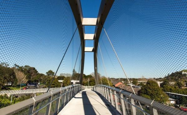 Anti Fall Stainless Steel Safety Net Corrosion Resistant To Protect Visitors