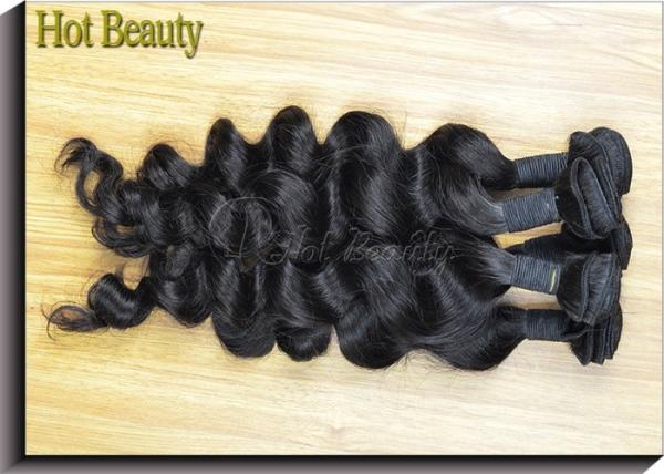 Unprocessed 5A Virgin Malaysian Hair Natural Wave With Natural Color