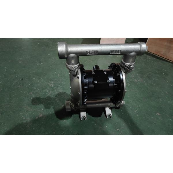 Pneumatic Diaphragm Pump For Acid Ethanol, Double Diaphragm Material On Plastic / SS316