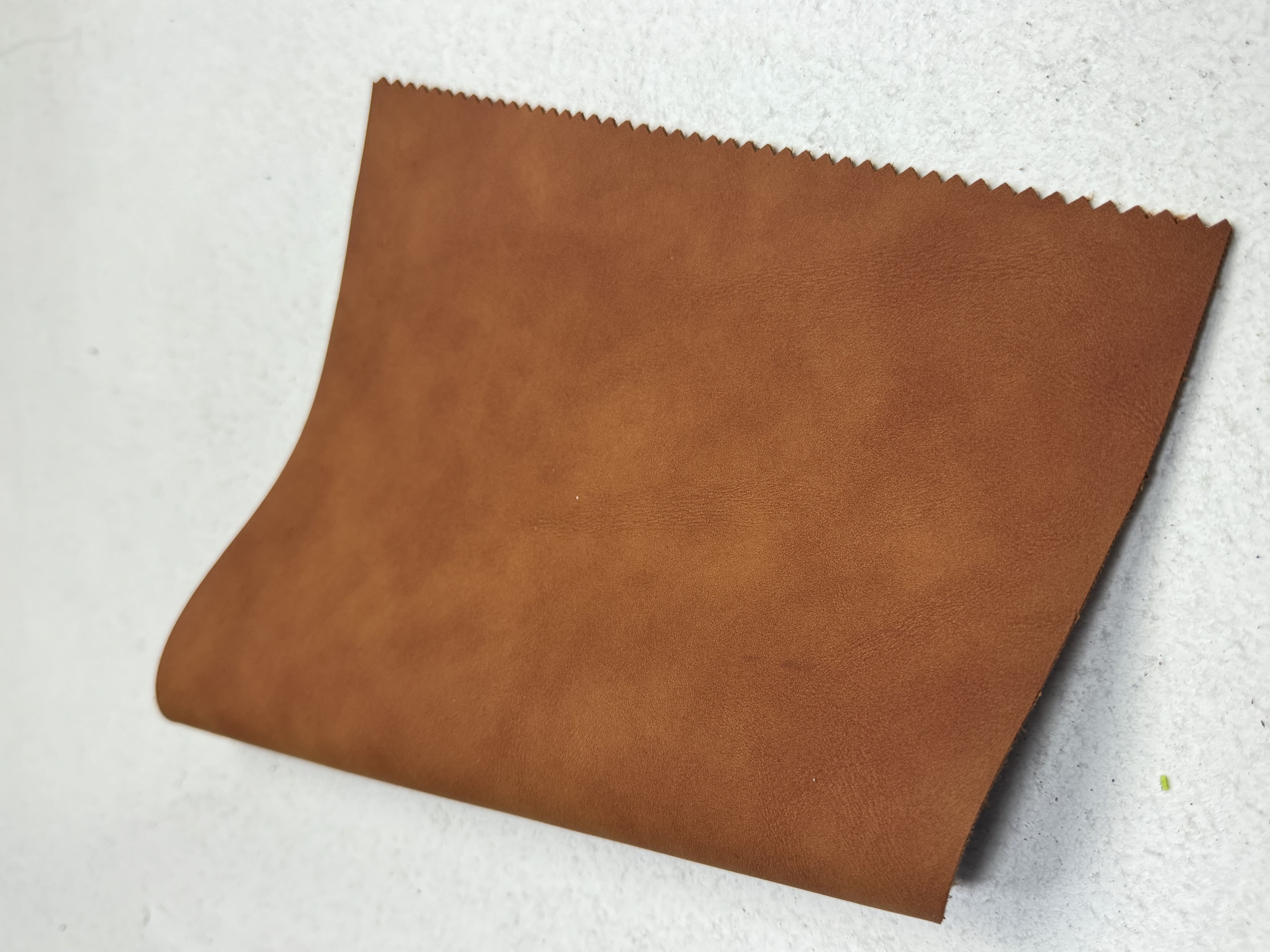 High-Quality Durable Synthetic PU Leather Double-Faced Suede Faux Leather for Shoe Lining Material